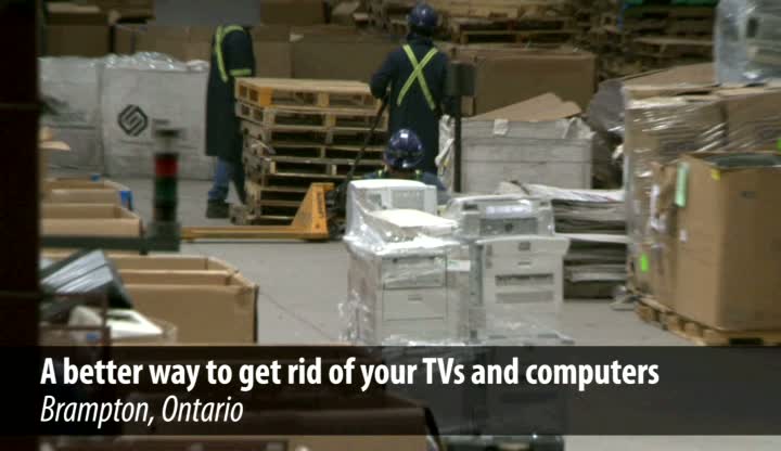 Video for Recycling Electronics Creates 200 Jobs