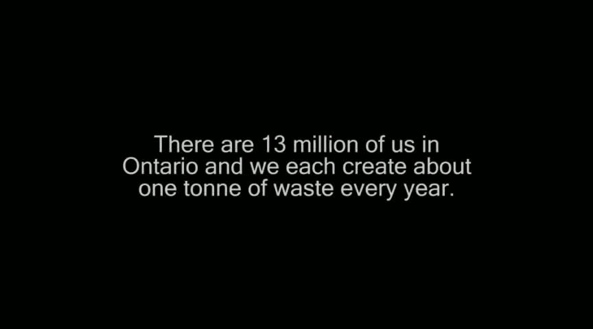 Video: The Ministry of the Environment encourages Ontarians to reduce the impact we all have on the environment so we can have a healthy and clean province today and for future generations.